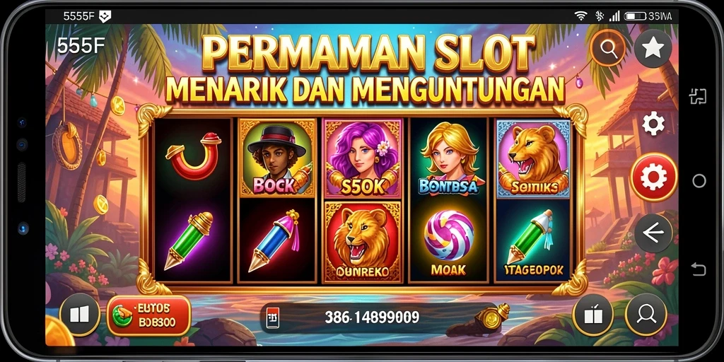 Tampilkan gameplay menarik dan interaksi pengguna dalam Slot.