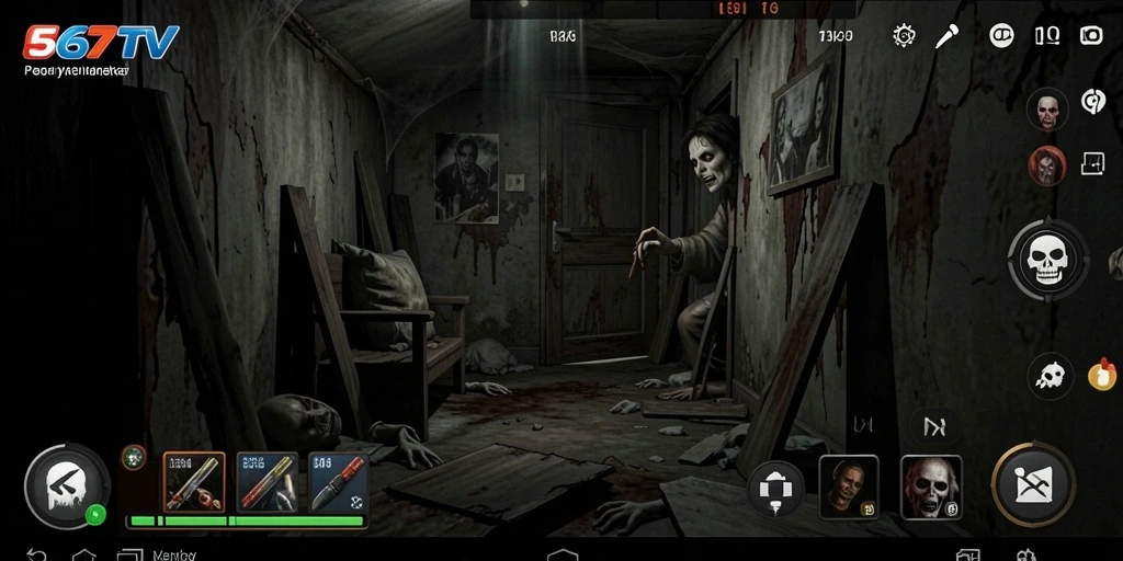 Gameplay 567TV yang mencekam dan menegangkan.