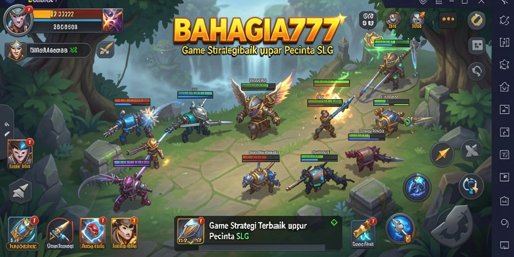 Tampilan gameplay BAHAGIA777 yang mendebarkan dan interaktif.