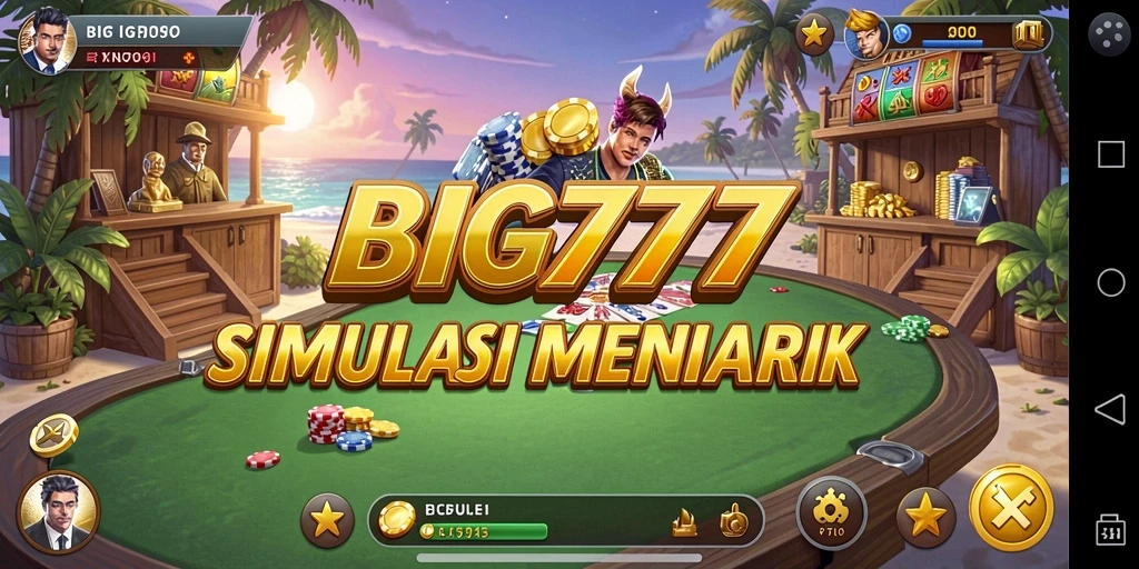 Tampilan gameplay menarik dari BIG777 dengan simulasi yang mendalam.