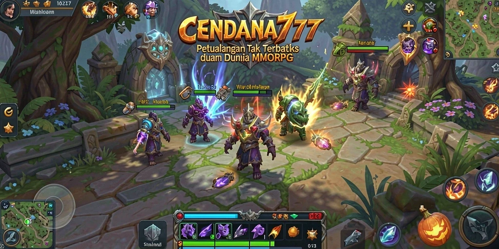 Gameplay seru dengan visual menawan di CENDANA777.