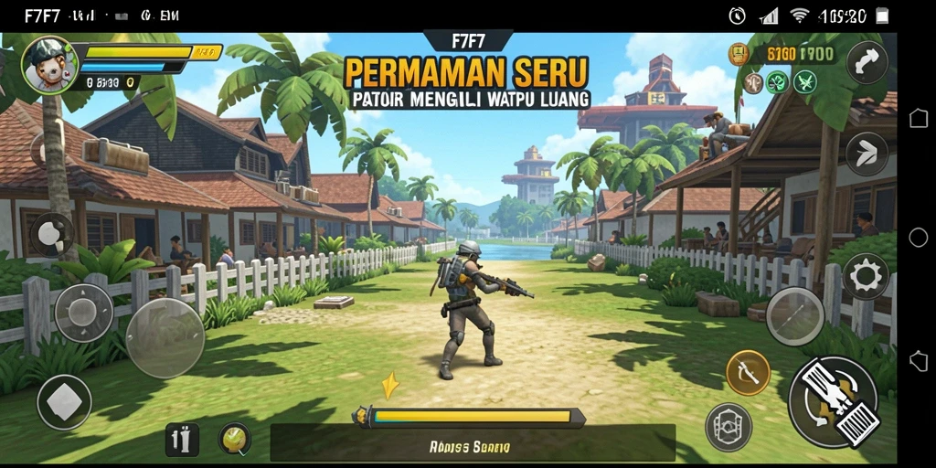 Tampilan gameplay F7F7 yang seru dan mengasyikkan.