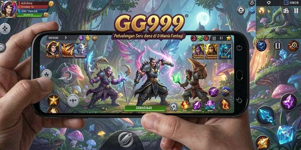 Screenshot gameplay GG999 menunjukkan aksi petualangan seru dan menegangkan.