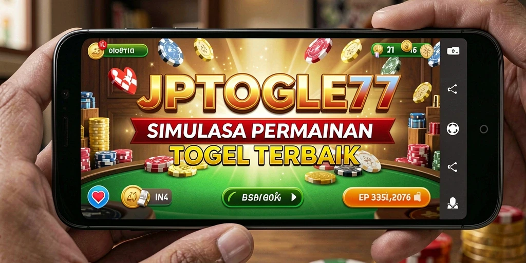 Screenshot gameplay JPTOGEL77 menampilkan pengalaman bermain togel yang seru.