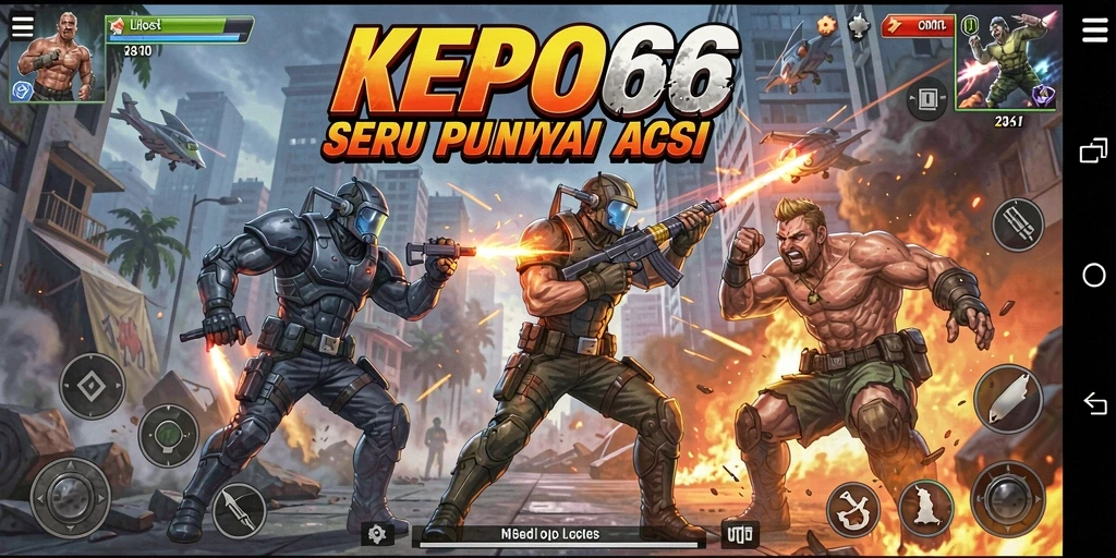Gameplay action seru di KEPO66 dengan grafis menawan.