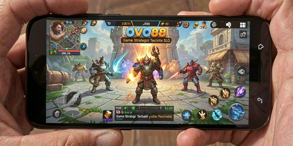 Tampilan gameplay OVO88 yang menegangkan dan penuh strategi.