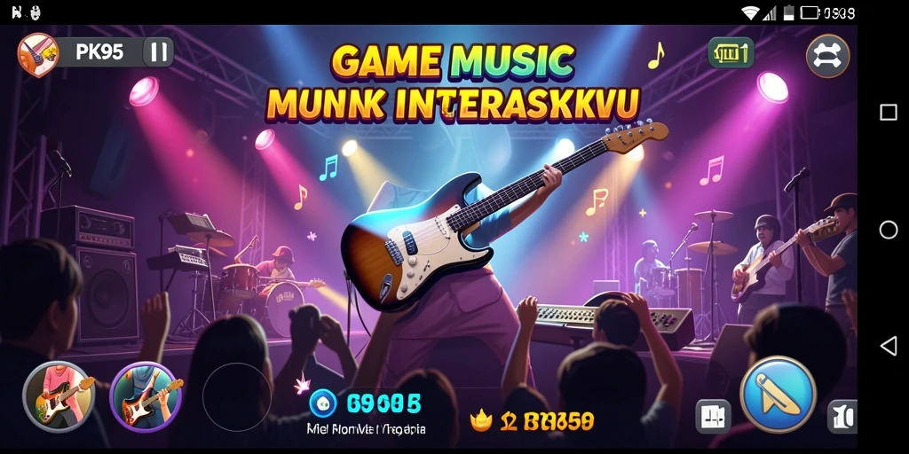 Tampilan gameplay PK95 yang interaktif dan penuh warna.