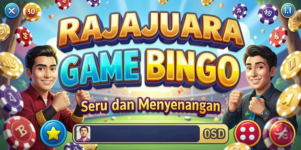 Tampilan gameplay seru dari RAJAJUARA yang menjadikan Bingo semakin menarik.