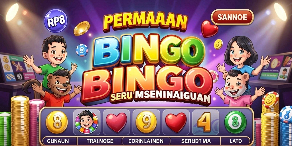 Tampilan gameplay seru dari Bingo di RP8.