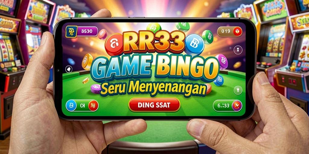 Gameplay Bingo yang seru dan interaktif di RR33.