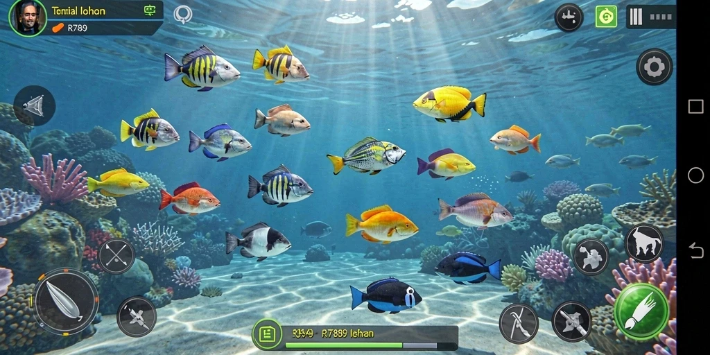 Gameplay menembak ikan yang seru dan menantang di RR789.