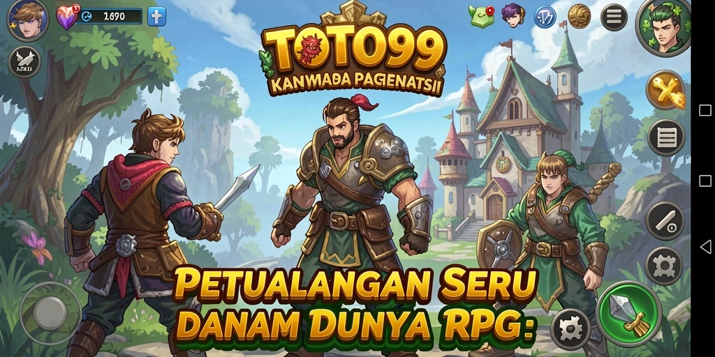 Gameplay RPG yang seru dengan karakter dan misi yang menarik.