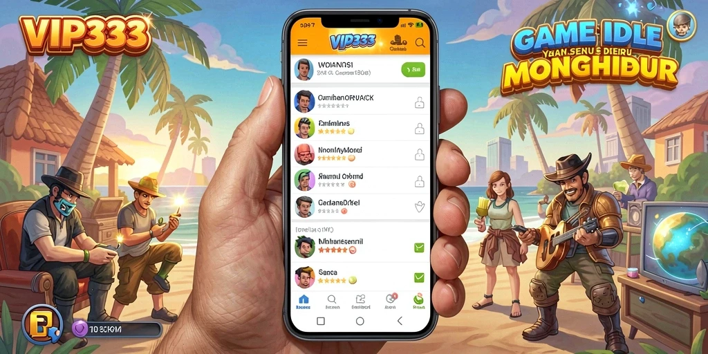 Menampilkan gameplay seru dan santai di VIP333.
