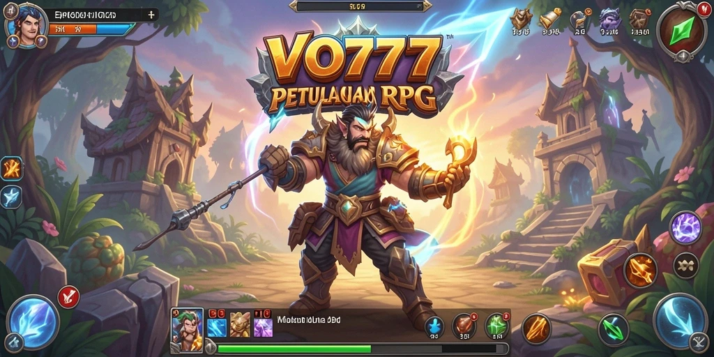 Tampilan menakjubkan dari petualangan RPG di VO777.