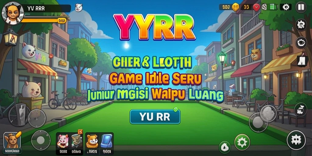 Tampilan gameplay <strong>YYRR</strong> yang menggoda dan menyenangkan dalam pengalaman Idle.